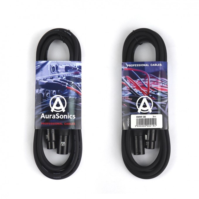 Шнур XLR-XLR AURASONICS XMXF-1.5B 105970
