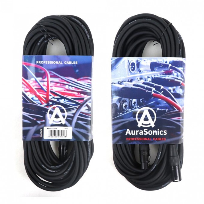 Шнур XLR-XLR AURASONICS XMXF-15B 105972